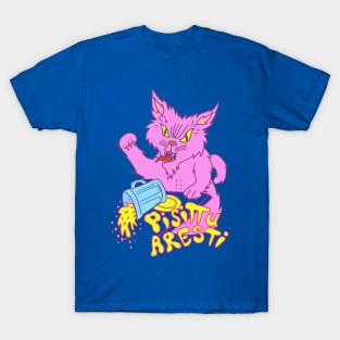 Stray Cat I do what I want! Pisittu Aresti - by Miskel Design T-Shirt